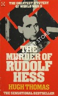 Book cover of The Murder of Rudolf Hess by THOMAS, Hugh